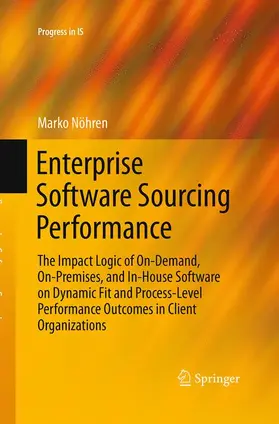 Nöhren |  Enterprise Software Sourcing Performance | Buch |  Sack Fachmedien