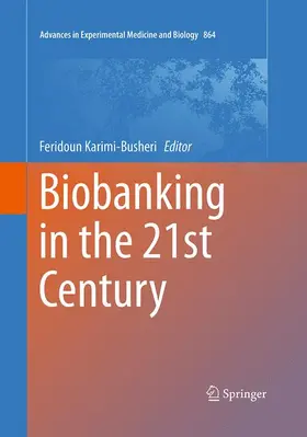 Karimi-Busheri |  Biobanking in the 21st Century | Buch |  Sack Fachmedien