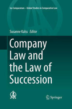 Kalss |  Company Law and the Law of Succession | Buch |  Sack Fachmedien