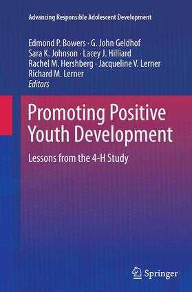 Bowers / Geldhof / Johnson |  Promoting Positive Youth Development | Buch |  Sack Fachmedien