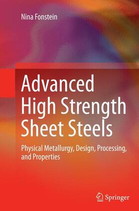 Fonstein |  Advanced High Strength Sheet Steels | Buch |  Sack Fachmedien