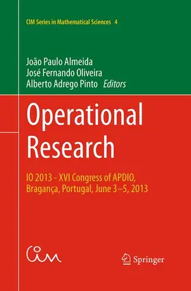 Almeida / Pinto / Oliveira |  Operational Research | Buch |  Sack Fachmedien