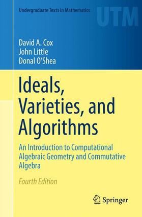 Cox / O'Shea / Little |  Ideals, Varieties, and Algorithms | Buch |  Sack Fachmedien