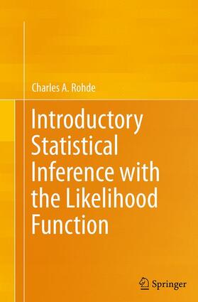 Rohde |  Introductory Statistical Inference with the Likelihood Function | Buch |  Sack Fachmedien