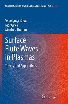 Girka / Thumm |  Surface Flute Waves in Plasmas | Buch |  Sack Fachmedien