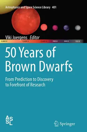 Joergens |  50 Years of Brown Dwarfs | Buch |  Sack Fachmedien