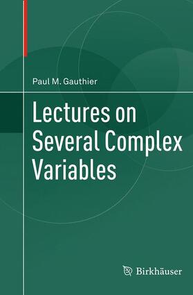 Gauthier |  Lectures on Several Complex Variables | Buch |  Sack Fachmedien