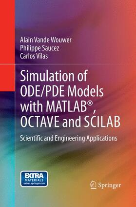 Vande Wouwer / Vilas / Saucez |  Simulation of ODE/PDE Models with MATLAB®, OCTAVE and SCILAB | Buch |  Sack Fachmedien