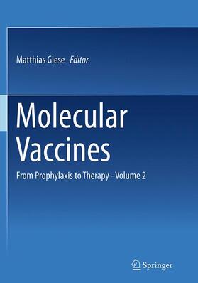 Giese |  Molecular Vaccines | Buch |  Sack Fachmedien