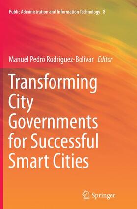 Rodríguez-Bolívar |  Transforming City Governments for Successful Smart Cities | Buch |  Sack Fachmedien