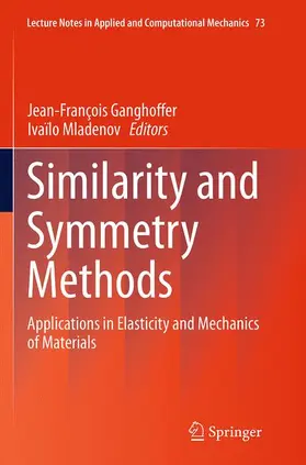 Mladenov / Ganghoffer |  Similarity and Symmetry Methods | Buch |  Sack Fachmedien