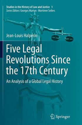 Halpérin |  Five Legal Revolutions Since the 17th Century | Buch |  Sack Fachmedien