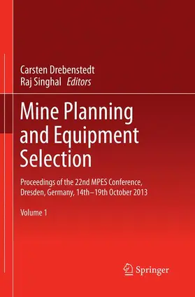 Singhal / Drebenstedt |  Mine Planning and Equipment Selection | Buch |  Sack Fachmedien