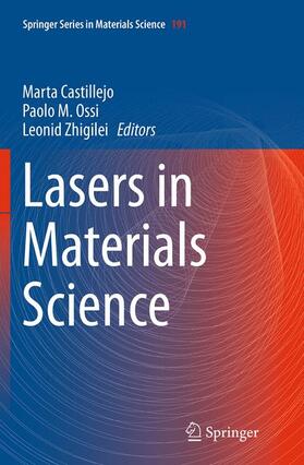 Castillejo / Zhigilei / Ossi |  Lasers in Materials Science | Buch |  Sack Fachmedien