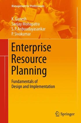 Ganesh / Sivakumar / Mohapatra |  Enterprise Resource Planning | Buch |  Sack Fachmedien