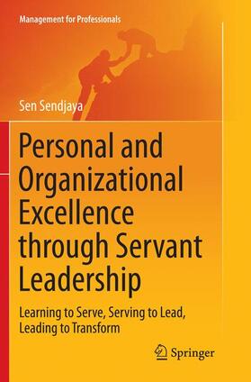 Sendjaya |  Personal and Organizational Excellence through Servant Leadership | Buch |  Sack Fachmedien