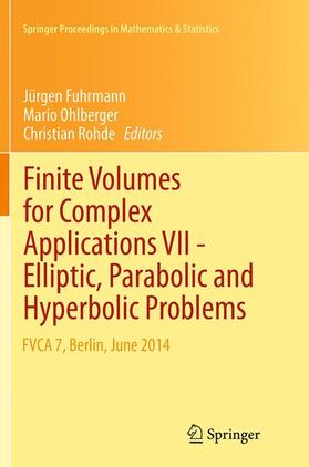 Fuhrmann / Rohde / Ohlberger |  Finite Volumes for Complex Applications VII-Elliptic, Parabolic and Hyperbolic Problems | Buch |  Sack Fachmedien