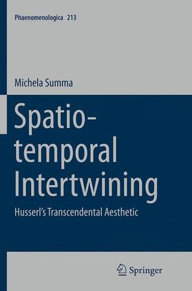 Summa |  Spatio-temporal Intertwining | Buch |  Sack Fachmedien