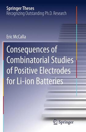 McCalla |  Consequences of Combinatorial Studies of Positive Electrodes for Li-ion Batteries | Buch |  Sack Fachmedien