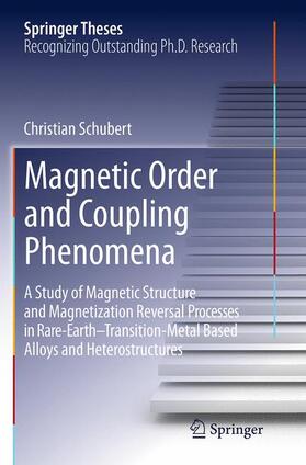 Schubert |  Magnetic Order and Coupling Phenomena | Buch |  Sack Fachmedien