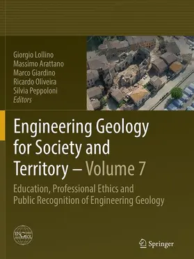 Lollino / Arattano / Peppoloni |  Engineering Geology for Society and Territory - Volume 7 | Buch |  Sack Fachmedien