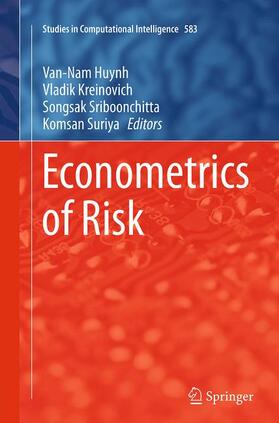 Huynh / Suriya / Kreinovich |  Econometrics of Risk | Buch |  Sack Fachmedien