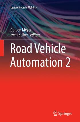 Beiker / Meyer |  Road Vehicle Automation 2 | Buch |  Sack Fachmedien