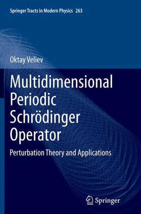 Veliev |  Multidimensional Periodic Schrödinger Operator | Buch |  Sack Fachmedien