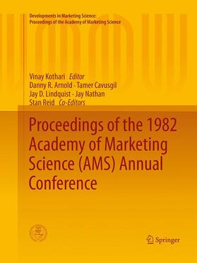 Kothari |  Proceedings of the 1982 Academy of Marketing Science (AMS) Annual Conference | Buch |  Sack Fachmedien