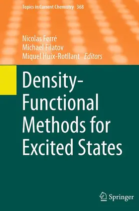 Ferré / Huix-Rotllant / Filatov |  Density-Functional Methods for Excited States | Buch |  Sack Fachmedien