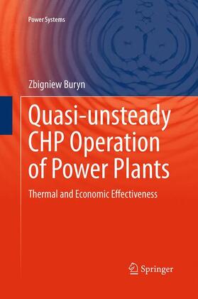 Buryn |  Quasi-unsteady CHP Operation of Power Plants | Buch |  Sack Fachmedien