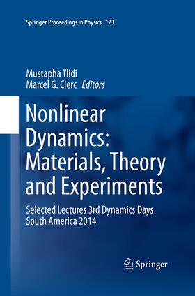 Clerc / Tlidi |  Nonlinear Dynamics: Materials, Theory and Experiments | Buch |  Sack Fachmedien