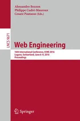 Bozzon / Cudré-Mauroux / Pautasso |  Web Engineering | eBook | Sack Fachmedien