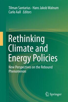 Santarius / Aall / Walnum |  Rethinking Climate and Energy Policies | Buch |  Sack Fachmedien