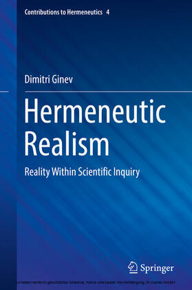 Ginev | Hermeneutic Realism | E-Book | sack.de