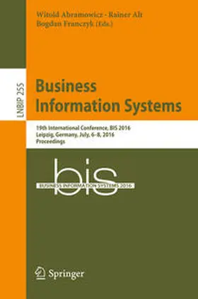 Abramowicz / Alt / Franczyk |  Business Information Systems | eBook | Sack Fachmedien