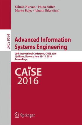 Nurcan / Eder / Soffer |  Advanced Information Systems Engineering | Buch |  Sack Fachmedien