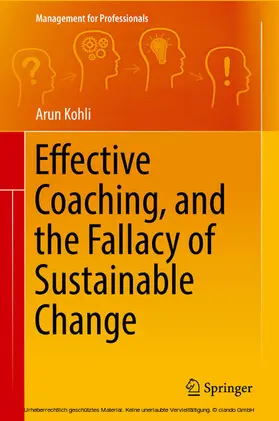 Kohli |  Effective Coaching, and the Fallacy of Sustainable Change | eBook | Sack Fachmedien