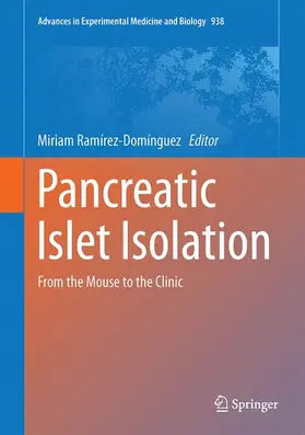 Ramírez-Domínguez |  Pancreatic Islet Isolation | Buch |  Sack Fachmedien