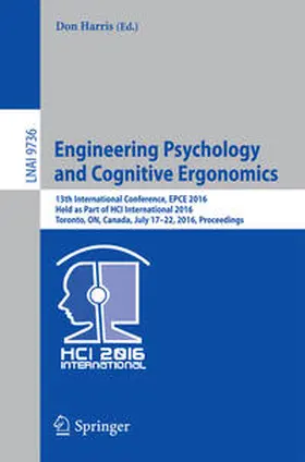 Harris |  Engineering Psychology and Cognitive Ergonomics | eBook | Sack Fachmedien