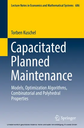 Kuschel |  Capacitated Planned Maintenance | eBook | Sack Fachmedien