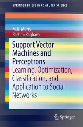 Murty / Raghava |  Support Vector Machines and Perceptrons | Buch |  Sack Fachmedien