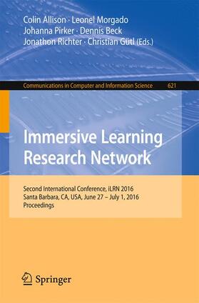 Allison / Morgado / Gütl |  Immersive Learning Research Network | Buch |  Sack Fachmedien