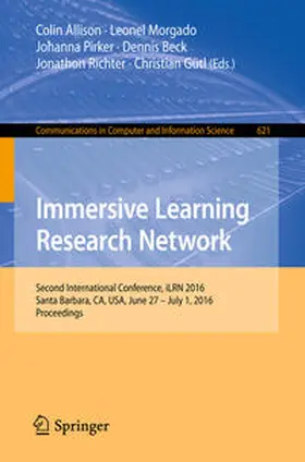 Allison / Morgado / Pirker | Immersive Learning Research Network | E-Book | sack.de