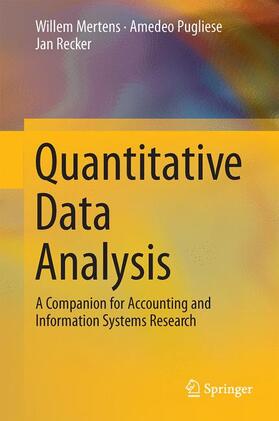 Mertens / Recker / Pugliese |  Quantitative Data Analysis | Buch |  Sack Fachmedien