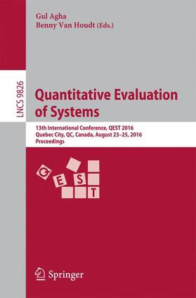 Van Houdt / Agha |  Quantitative Evaluation of Systems | Buch |  Sack Fachmedien