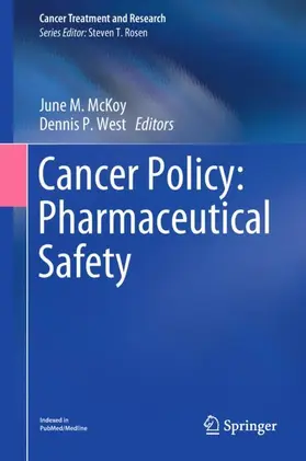 West / McKoy |  Cancer Policy: Pharmaceutical Safety | Buch |  Sack Fachmedien