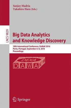 Hara / Madria |  Big Data Analytics and Knowledge Discovery | Buch |  Sack Fachmedien