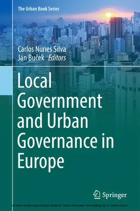 Nunes Silva / Bucek / Bucek |  Local Government and Urban Governance in Europe | eBook | Sack Fachmedien