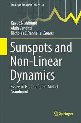 Nishimura / Yannelis / Venditti |  Sunspots and Non-Linear Dynamics | Buch |  Sack Fachmedien